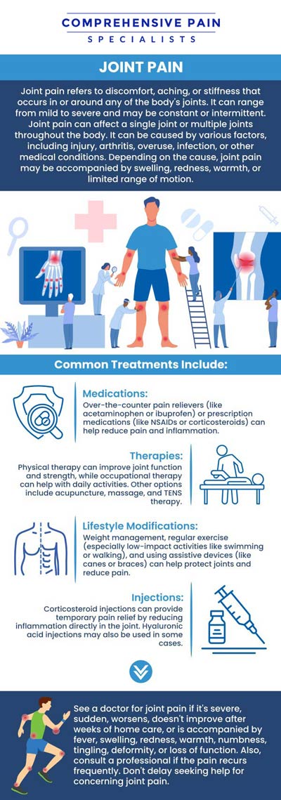 Common questions asked by patients: What are the most common treatments for joint pain? How do I know if my joint pain requires medical treatment? How long does it take to see improvement with joint pain treatments? Can joint pain treatments help prevent further damage to the joint? For more information, contact us or book an appointment online. We are located at 1177 PA-315, Dolphin Plaza, Wilkes-Barre, PA 18702. We serve patients from Wilkes-Barre PA, Glen Lyon PA, Dallas PA, Pittston PA, Mountain Top PA, Plymouth PA, and surrounding areas. Common questions asked by patients: What are the most common treatments for joint pain? How do I know if my joint pain requires medical treatment? How long does it take to see improvement with joint pain treatments? Can joint pain treatments help prevent further damage to the joint? For more information, contact us or book an appointment online. We are located at 1177 PA-315, Dolphin Plaza, Wilkes-Barre, PA 18702. We serve patients from Wilkes-Barre PA, Glen Lyon PA, Dallas PA, Pittston PA, Mountain Top PA, Plymouth PA, and surrounding areas.